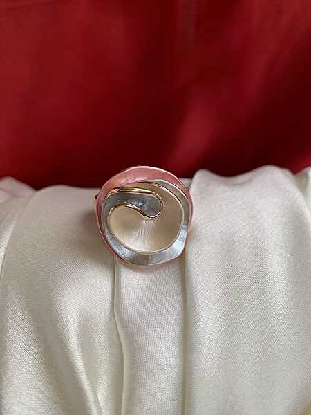 Blush Swirl Statement Ring Blush Swirl Statement Ring