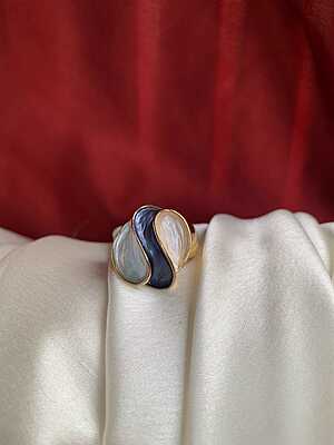 The Celestial Tide Statement Ring The Celestial Tide Statement Ring