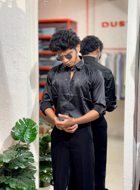 Onyx gleam designer shirt