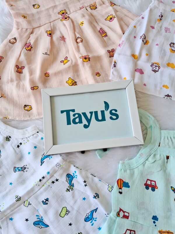 Muslin knot frocks combo