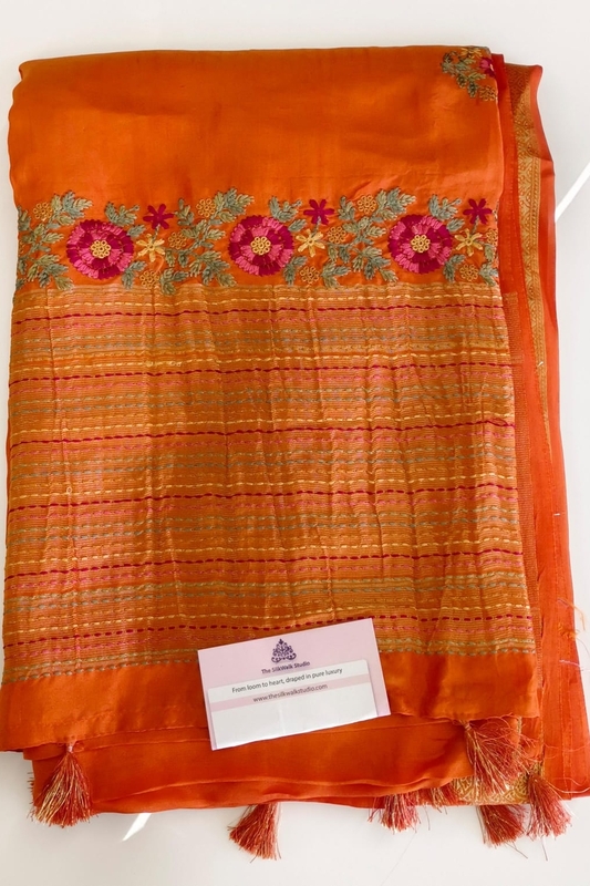 Bella Semi Tussar SWS497