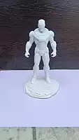 Metal Armor Hero Statue