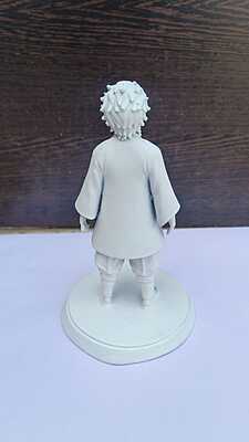 Anime Hero Painting Statue