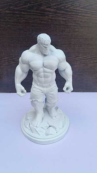 Power Giant Painting Statue