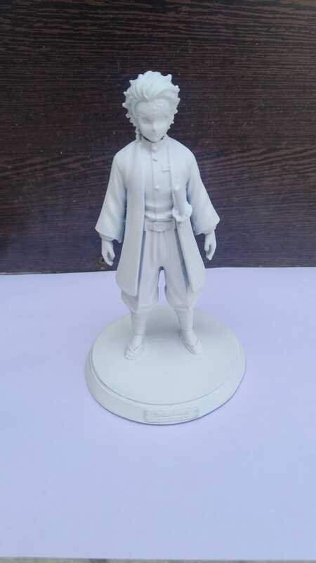 Anime Hero Painting Statue