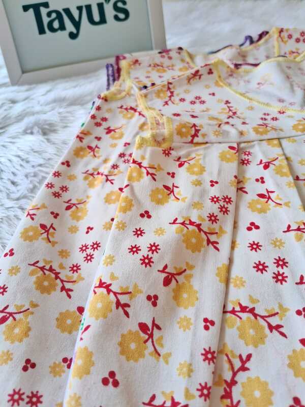 cotton Frocks combo-3-6 Months