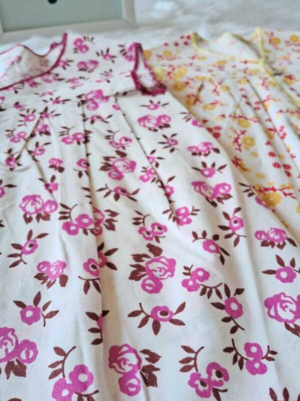 cotton Frocks combo-3-6 Months