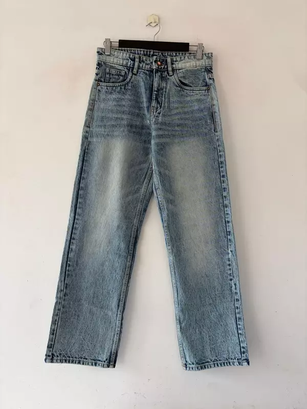 Skyline whisker straight fit jeans