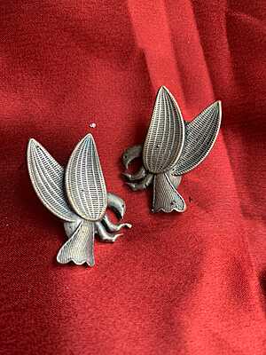 Majestic Soaring Eagle Oxidized Silver Statement Studs Majestic Soaring Eagle Oxidized Silver Statement Studs