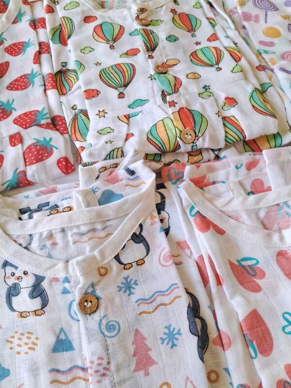 Muslin Frocks Combos