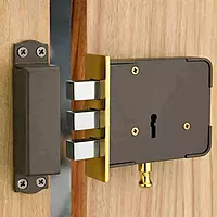 (4075) Palam Door Lock Square Bullet 3K