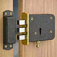 (4084) Palam Door Lock Iron 4084