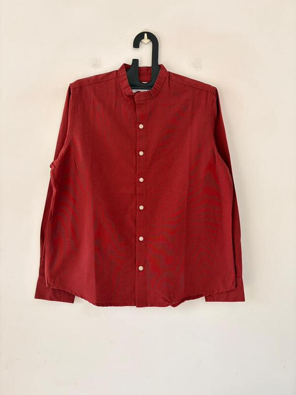 Crimson classic linen mandarin