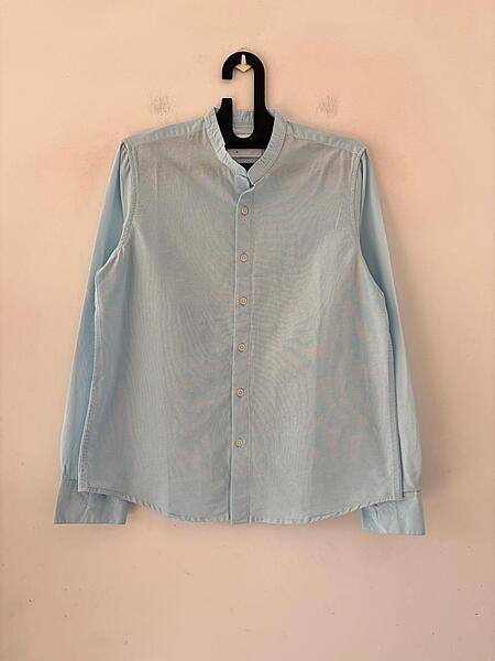 Sky luxe linen mandarin