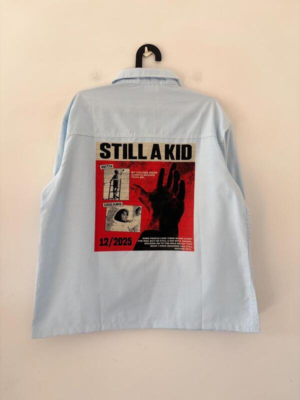 Arctic still a kid boxy shirt