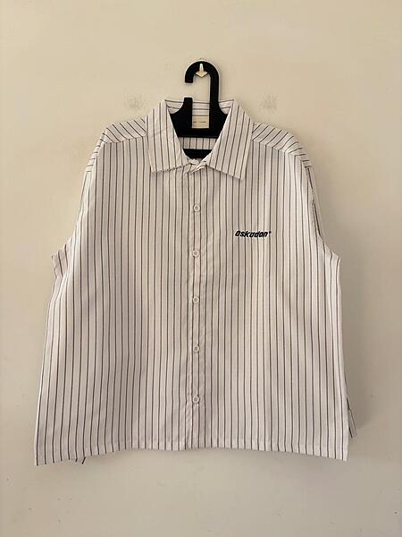 Ethereal skull rose boxy shirt