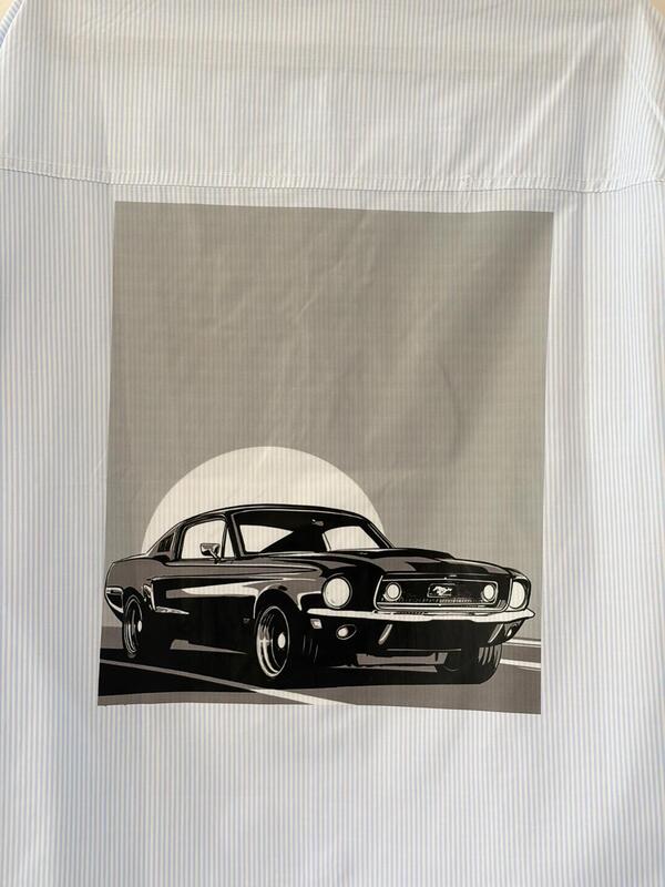 Imperial retro car boxy shirt
