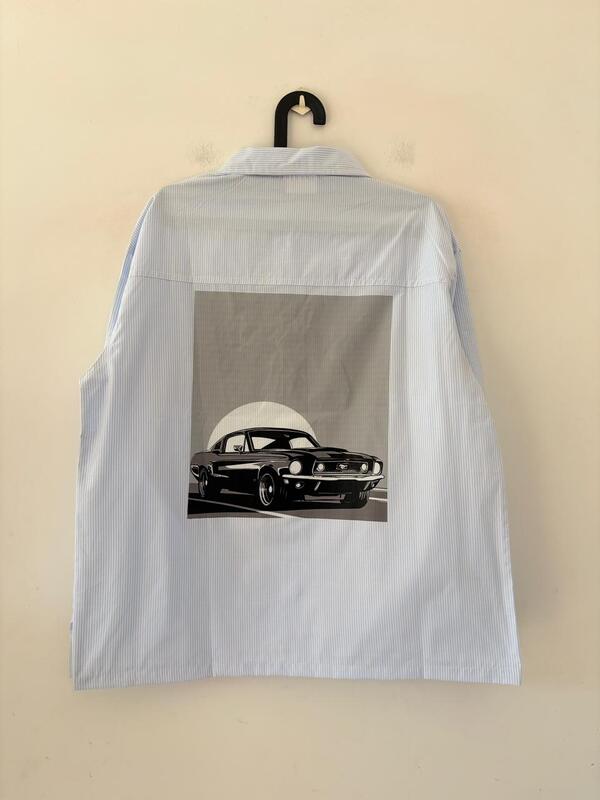 Imperial retro car boxy shirt