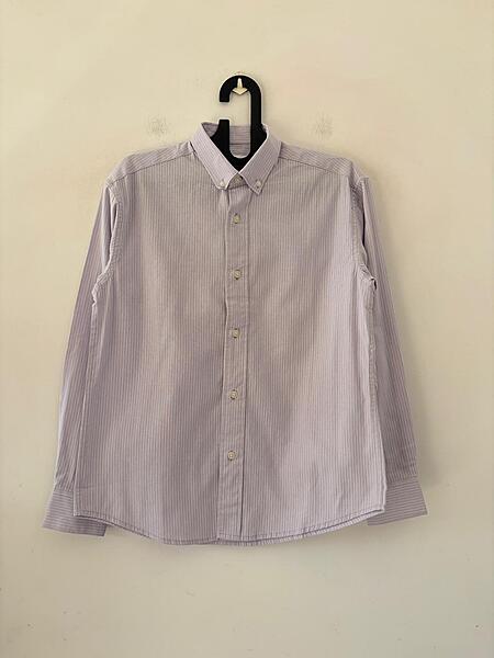 Lilac luxe stripes shirt