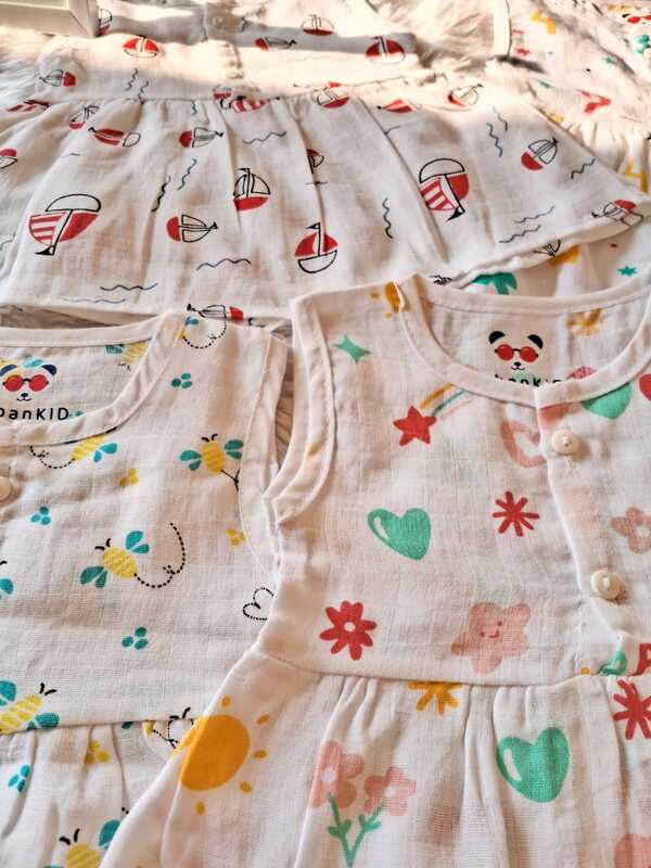 Muslin Frocks Combo