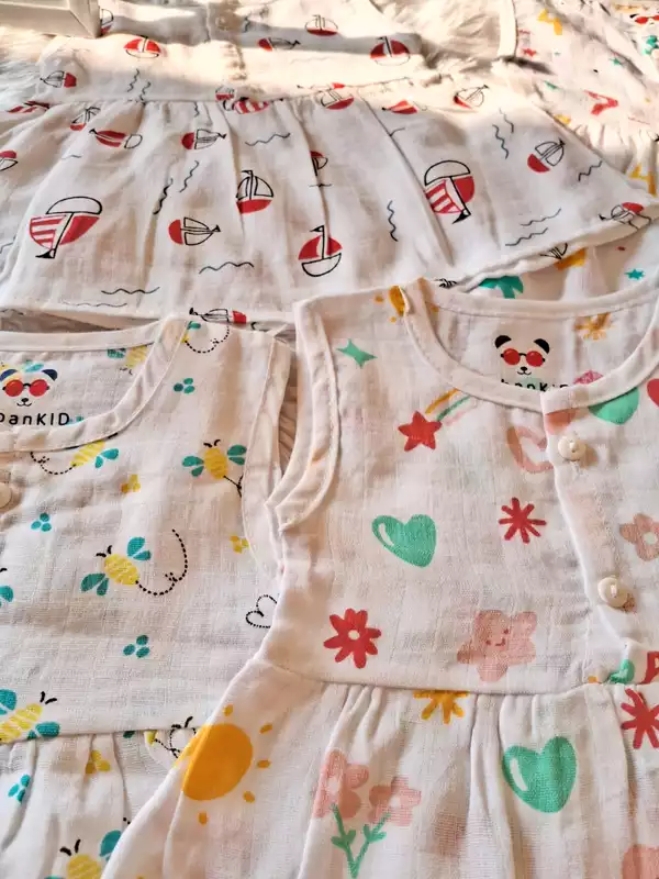 Muslin Frocks Combo