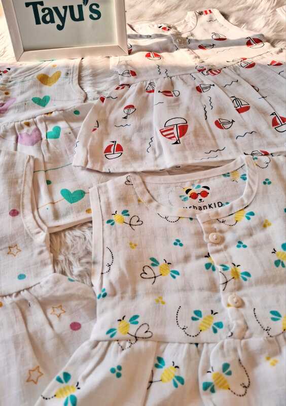 Muslin Frocks Combo
