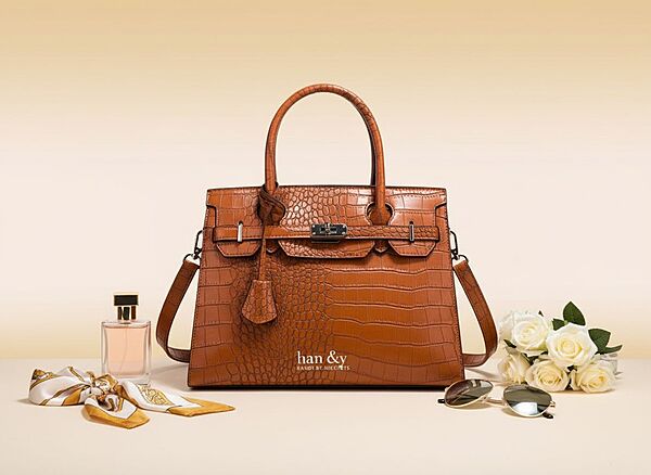 Women shoulder Leather bags - ABS2221 (Brown)