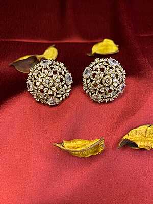 Radiant Mandala Statement Studs Radiant Mandala Statement Studs