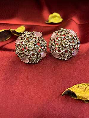 Radiant Mandala Statement Studs Radiant Mandala Statement Studs