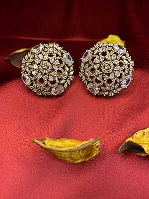 Radiant Mandala Statement Studs Radiant Mandala Statement Studs