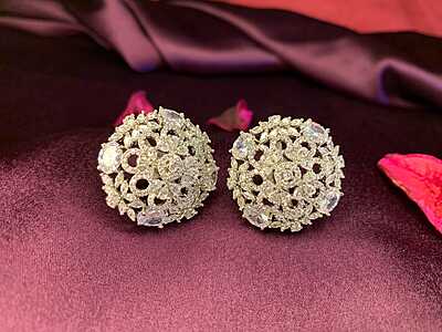 Radiant Mandala Statement Studs Radiant Mandala Statement Studs