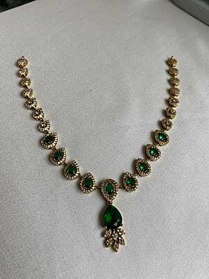 Majestic Gilded Teardrop & Marquise Jewellery Set