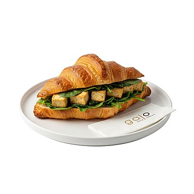 Tofu Spinach Croissant