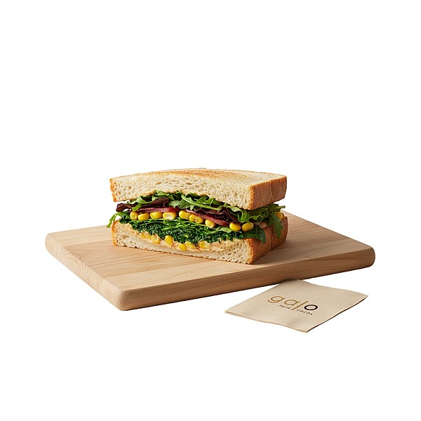 Spinach & Corn Sandwich