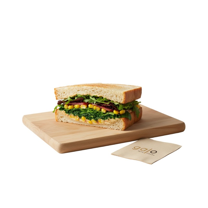 Spinach & Corn Sandwich