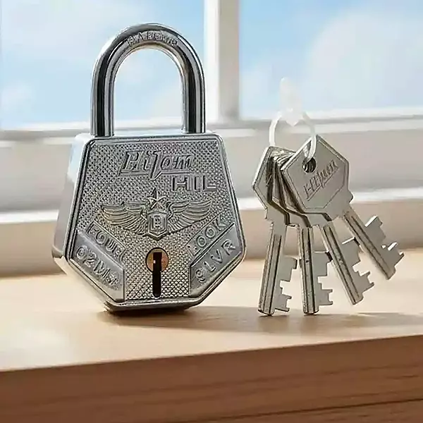 Hilam Padlock Hill Plus 62mm BCP D/L 4K