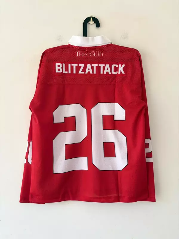 Crimson white classic jersey