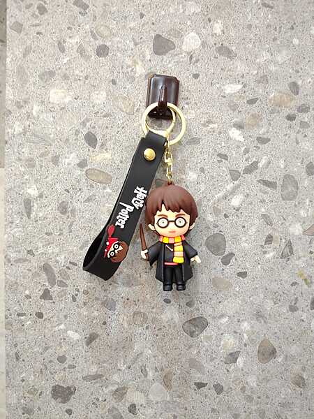 3D cute harry potter keychain