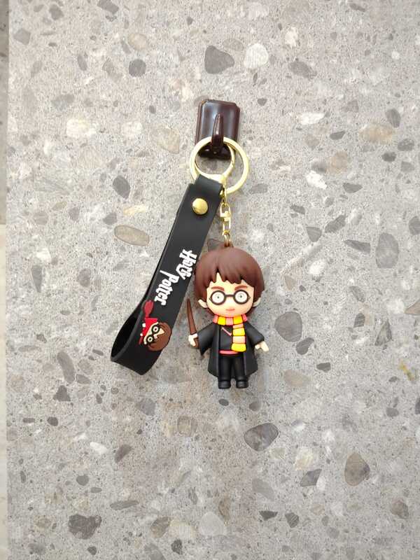 3D cute harry potter keychain
