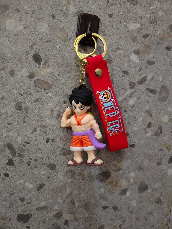 Monkey D. Luffy figure keychain