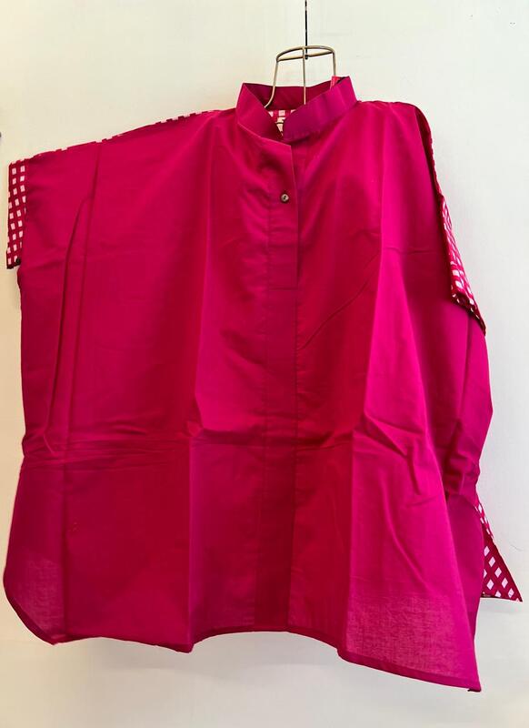 Junoon's Anti-Fit Shirt - Plain & Pink Gingham