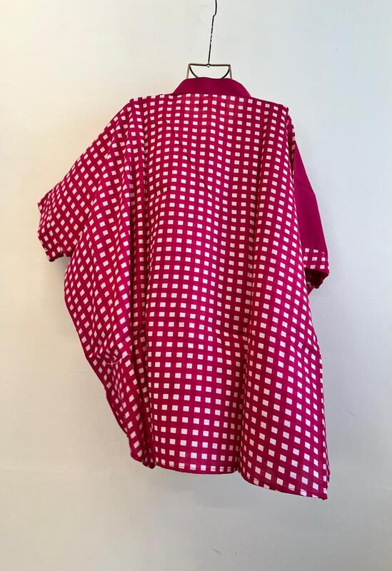 Junoon's Anti-Fit Shirt - Plain & Pink Gingham