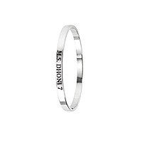 M.S. Dhoni 7 Engraved Stainless Steel Kada Bracelet