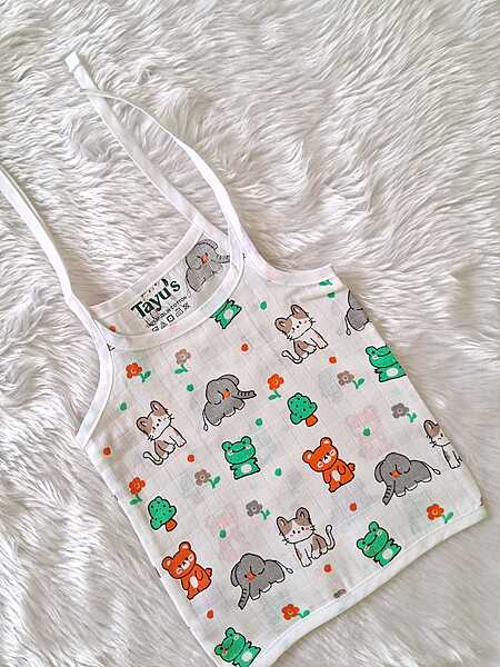 Muslin Knot Jabla - 0 to 3 Month - Frog & Elephant