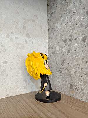 Hermione Granger action figures holding his wand.