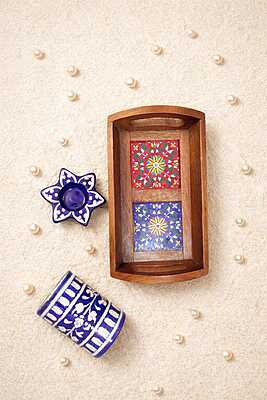 Heritage Dual Tile Tray Set