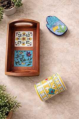 Heritage Dual Tile Tray Set