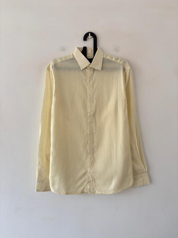 Lemon essence linen shirt