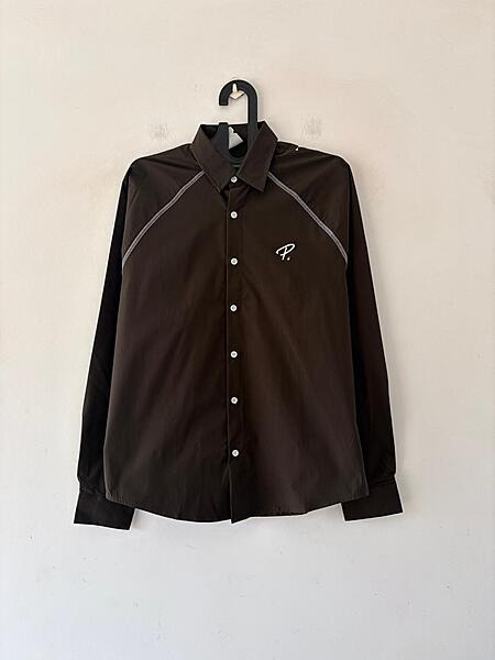 Forest green streetwear shirt