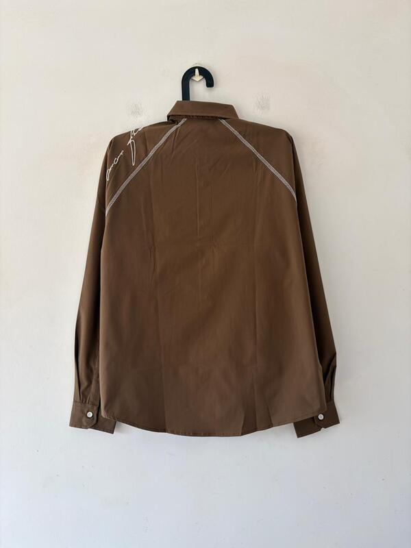 Dusty brown streetwear shirt